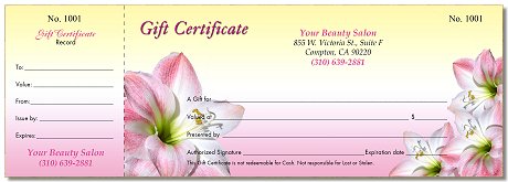 GC12 - Gift Certificates