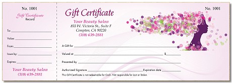 GC13 - Gift Certificates