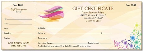 GC16 - Gift Certificates