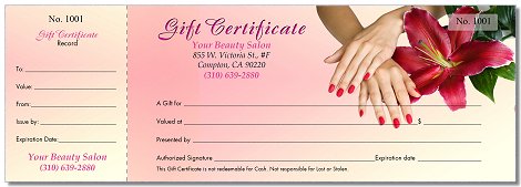 GC26 - Gift Certificates