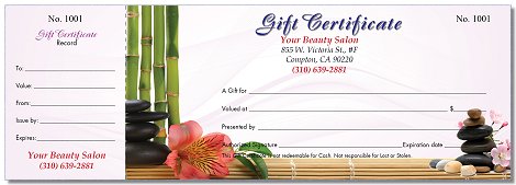GC29 - Gift Certificates