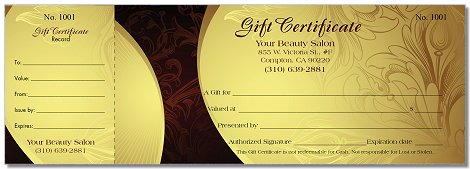GC31 - Gift Certificates