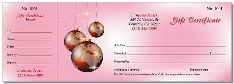 GC32A - Gift Certificates