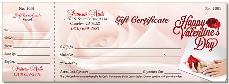 GC72 - Gift Certificates