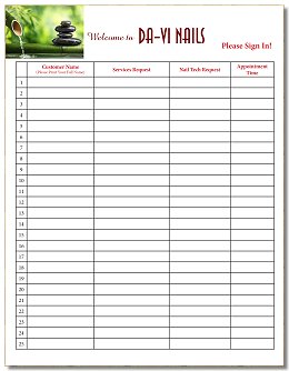 Sign-In Sheet 04